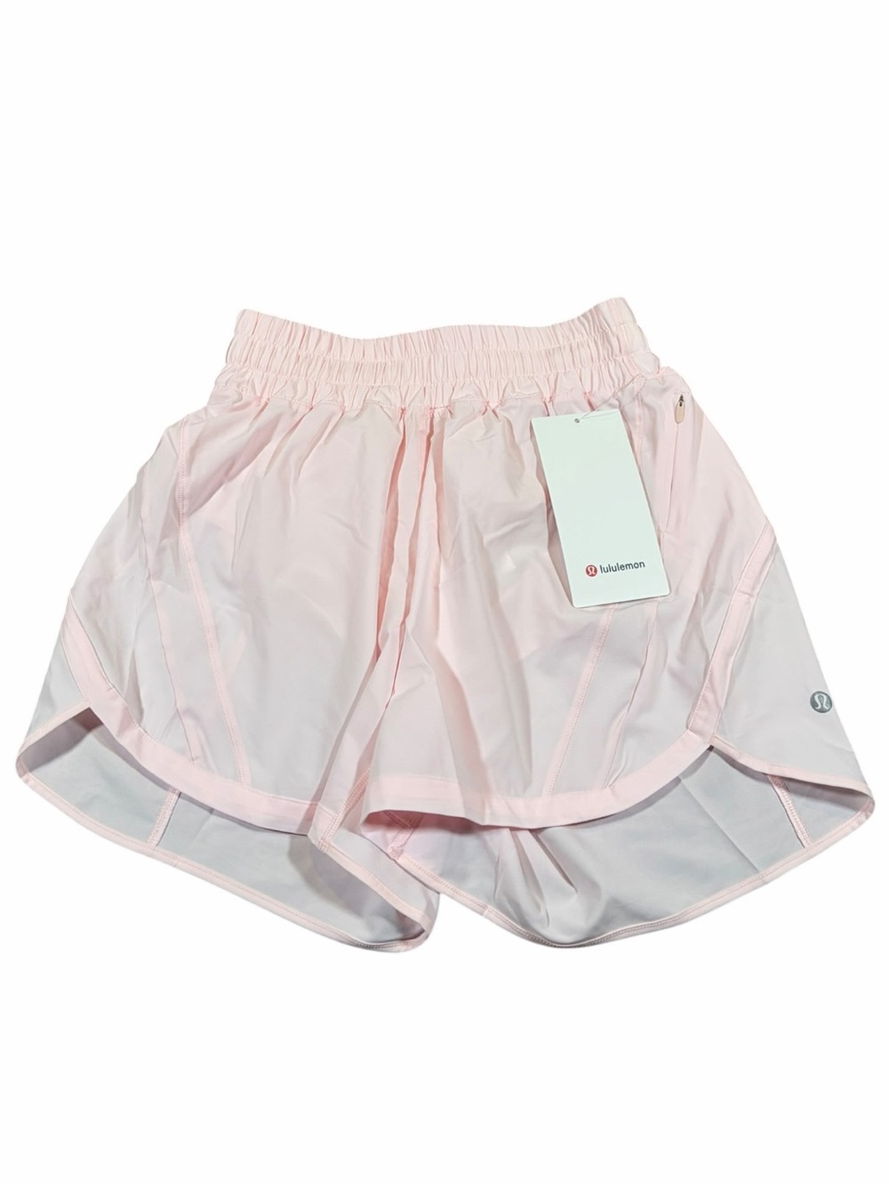 NWT Lululemon Track That High-Rise Lined Short *5” (Pink Pearl) Size 6